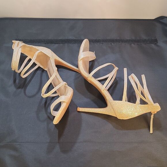 BRAND NEW DREAM PAIR OPEN-TOE  ANKLE STRAPPY BACK ZIPPER HIGH HEELED SANDALS - Picture 12 of 16